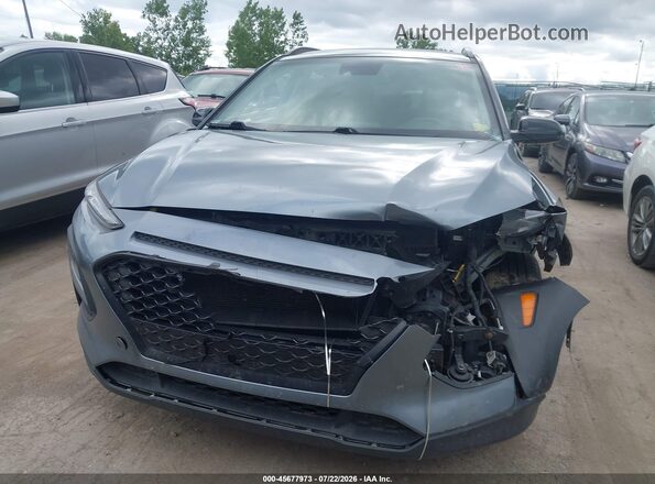 KM8K22AA3KU226501 2019 HYUNDAI KONA Gray Սարքավորումների վահանակի տեսք