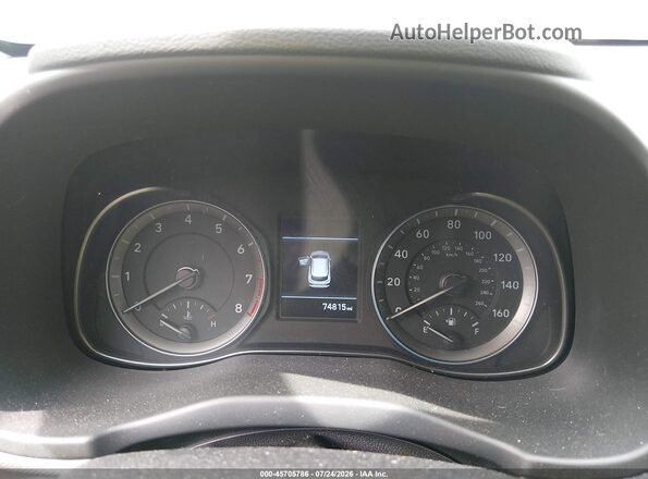 KM8K22AA3LU577216 2020 HYUNDAI KONA Серый Вид задних сидений