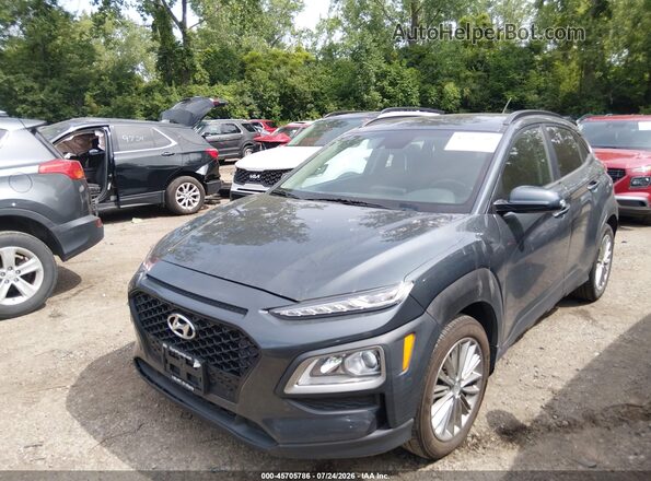KM8K22AA3LU577216 2020 HYUNDAI KONA Серый Передняя левая четверть