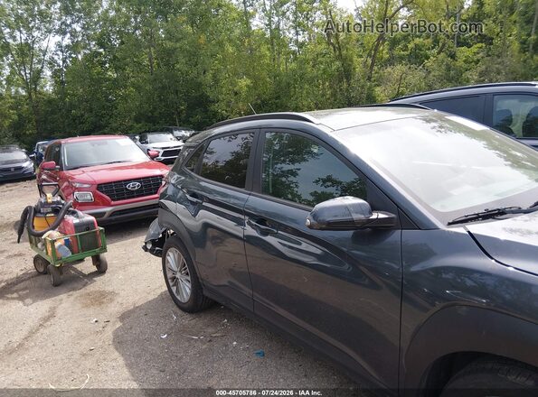 KM8K22AA3LU577216 2020 HYUNDAI KONA Серый Вид задней части салона