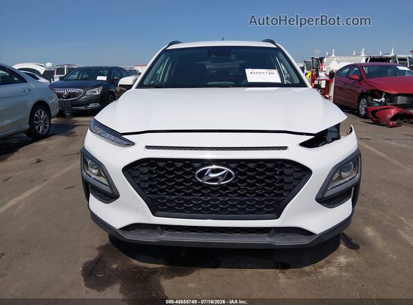 KM8K22AA3MU655236 2021 HYUNDAI KONA White Rear interior view