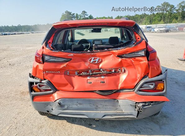 KM8K22AA5KU312232 2019 HYUNDAI KONA Orange Вид ззаду