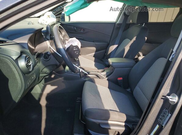 KM8K22AA5LU497156 2020 HYUNDAI KONA Charcoal Вид салону спереду