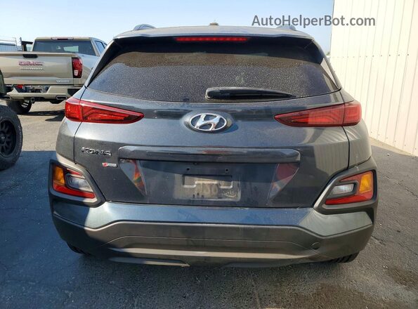 KM8K22AA5LU497156 2020 HYUNDAI KONA Charcoal Вид ззаду