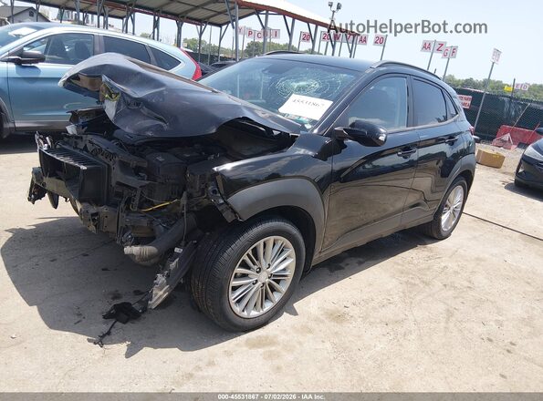 KM8K22AA5MU609830 2021 HYUNDAI KONA Black Передня ліва чверть
