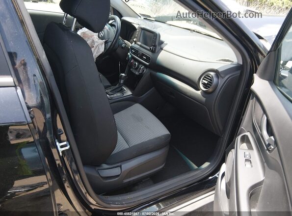 KM8K22AA5MU609830 2021 HYUNDAI KONA Black Вид салону спереду