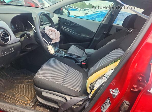 KM8K22AA5MU668554 2021 HYUNDAI KONA Red Սալոնի դիմացի տեսք