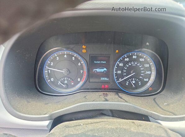KM8K22AA5MU668554 2021 HYUNDAI KONA Red Սարքավորումների վահանակի տեսք