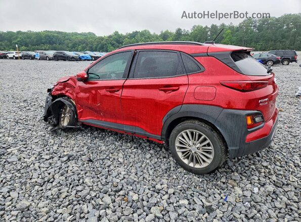 KM8K22AA5MU668554 2021 HYUNDAI KONA Red Հետևի ձախ
