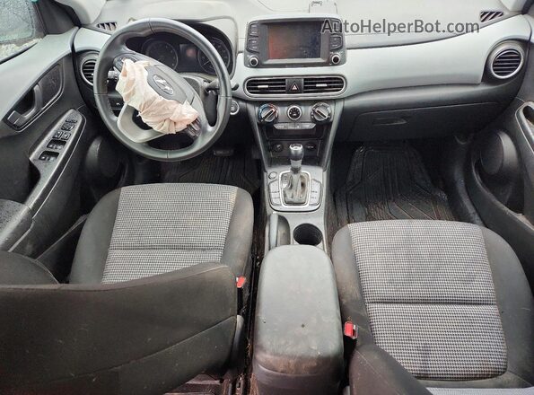 KM8K22AA5MU668554 2021 HYUNDAI KONA Red Առջևի վահանակի տեսք