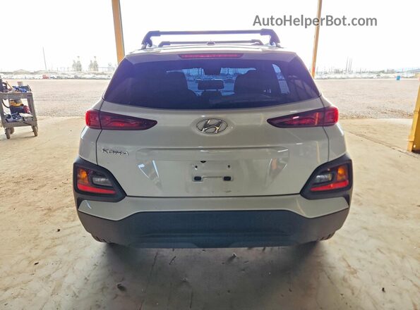 KM8K22AA6LU490412 2020 HYUNDAI KONA White Հետևի տեսք