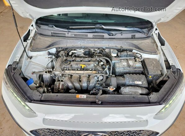 KM8K22AA6LU490412 2020 HYUNDAI KONA White Սալոնի հետևի տեսք