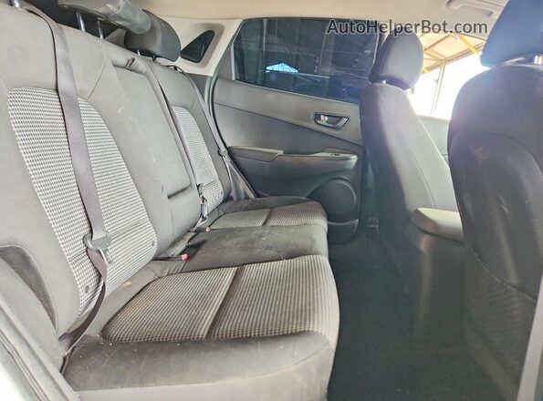 KM8K22AA6LU490412 2020 HYUNDAI KONA White Հետևի նստատեղերի տեսք