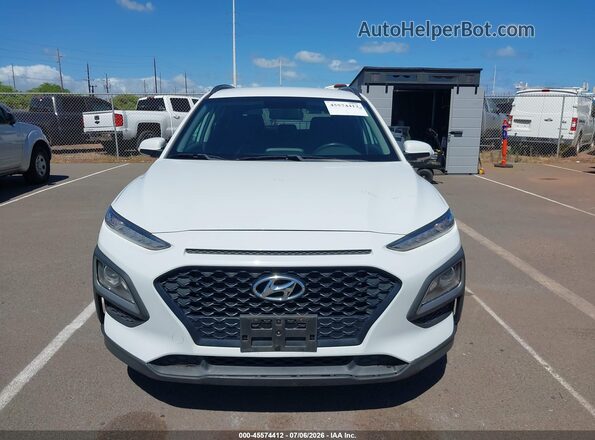 KM8K22AA7JU068033 2018 HYUNDAI KONA Белый Вид щитка приборов