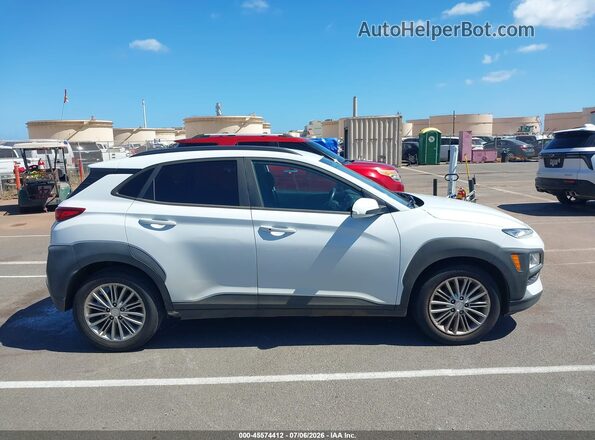 KM8K22AA7JU068033 2018 HYUNDAI KONA Белый Вид задней части салона
