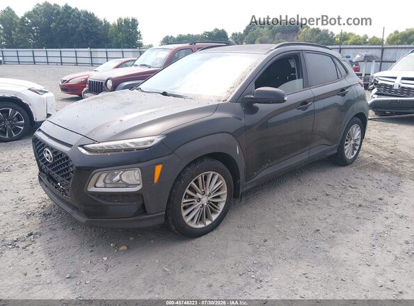 KM8K22AA7JU072910 2018 HYUNDAI KONA Black Передня ліва чверть