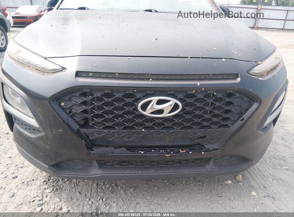 KM8K22AA7JU072910 2018 HYUNDAI KONA Black Вид спереду