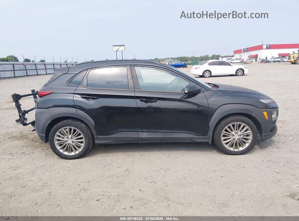 KM8K22AA7JU072910 2018 HYUNDAI KONA Black Вид задньої частини салону