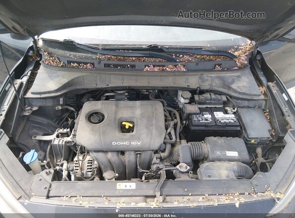 KM8K22AA7JU072910 2018 HYUNDAI KONA Black Вид ззаду