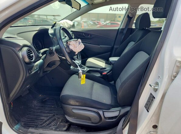 KM8K22AA7LU502602 2020 HYUNDAI KONA White Սալոնի դիմացի տեսք