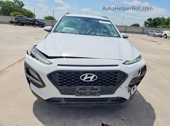 KM8K22AA7LU502602 2020 HYUNDAI KONA White Դիմացի տեսք