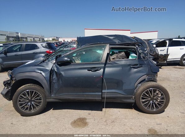 KM8K22AA7LU558183 2020 HYUNDAI KONA Gray Սալոնի հետևի տեսք