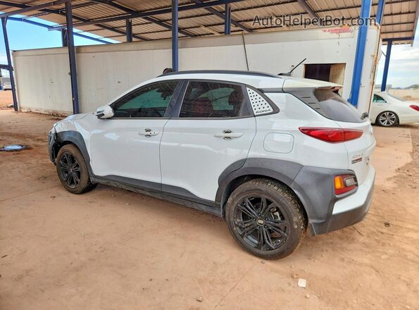 KM8K22AA7MU657684 2021 HYUNDAI KONA White Rear left