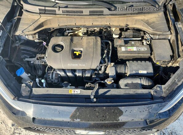 KM8K22AA7MU724042 2021 HYUNDAI KONA Black Շարժիչի բաժամունքի տեսք