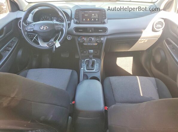 KM8K22AA8KU192037 2019 HYUNDAI KONA Gray Vista del salpicadero