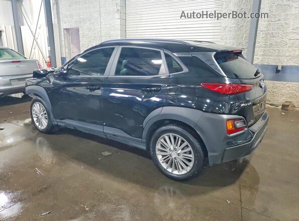 KM8K22AA8MU600538 2021 HYUNDAI KONA Black Հետևի ձախ