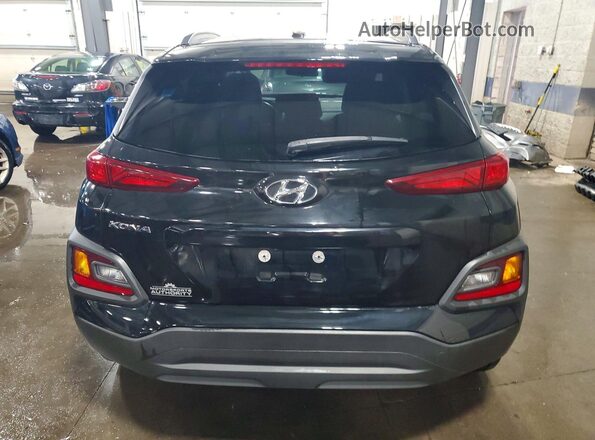 KM8K22AA8MU600538 2021 HYUNDAI KONA Black Հետևի տեսք