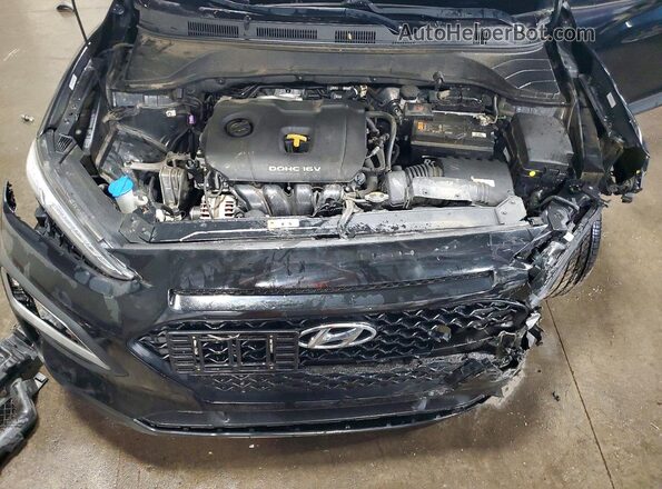 KM8K22AA8MU600538 2021 HYUNDAI KONA Black Շարժիչի բաժամունքի տեսք