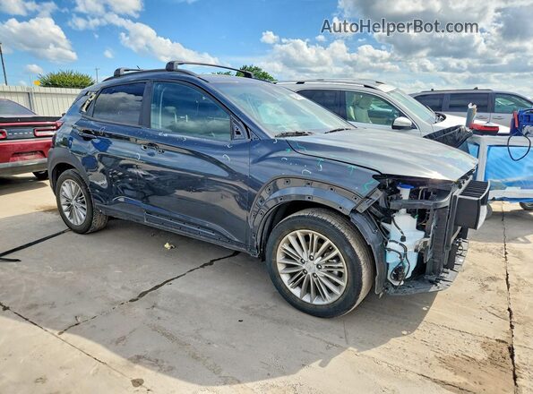 KM8K22AA8MU707198 2021 HYUNDAI KONA Gray Przód prawy