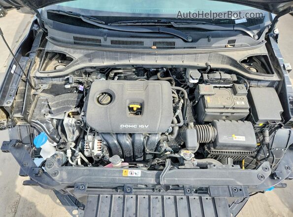 KM8K22AA8MU707198 2021 HYUNDAI KONA Gray Widok komory silnika