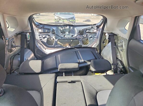 KM8K22AA9LU484460 2020 HYUNDAI KONA Silver Հետևի նստատեղերի տեսք