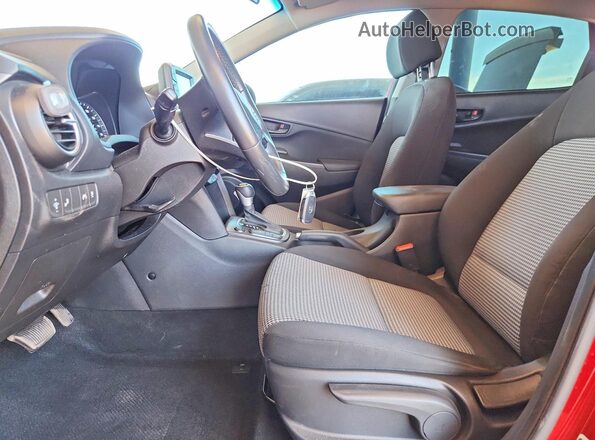 KM8K22AA9MU706111 2021 HYUNDAI KONA Red Սալոնի դիմացի տեսք