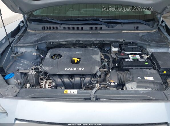 KM8K22AA9MU707016 2021 HYUNDAI KONA Light Blue უკანა ხედი