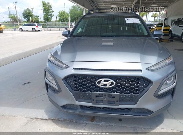 KM8K22AA9MU707016 2021 HYUNDAI KONA Light Blue ხელსაწყოთა პანელის ხედი
