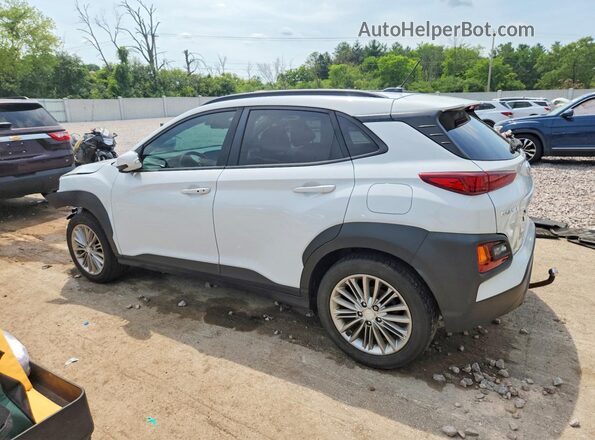 KM8K22AAXKU204253 2019 HYUNDAI KONA White Հետևի ձախ