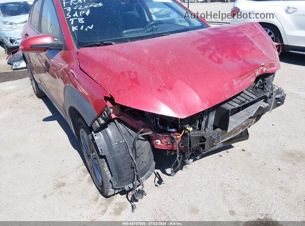 KM8K22AAXLU427894 2020 HYUNDAI KONA Burgundy სალონის 360-გრადუსიანი ხედი