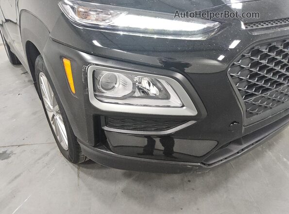 KM8K22AAXMU613971 2021 HYUNDAI KONA Black სალონის 360-გრადუსიანი ხედი