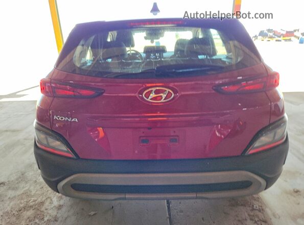 KM8K22AB2PU038021 2023 HYUNDAI KONA Maroon Вид ззаду
