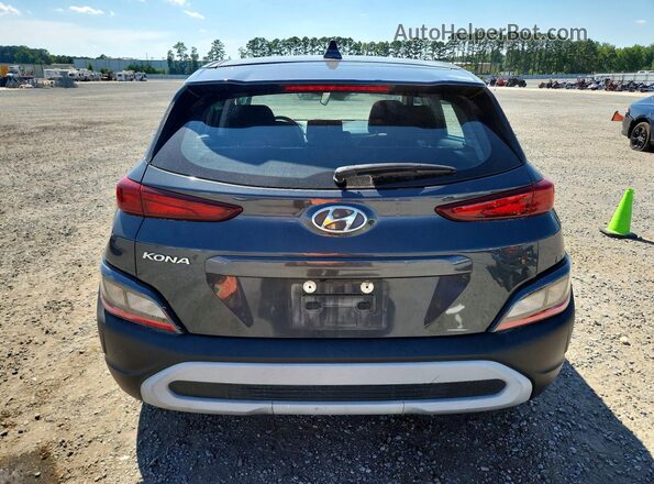 KM8K22AB3NU883084 2022 HYUNDAI KONA Gray Widok z tyłu