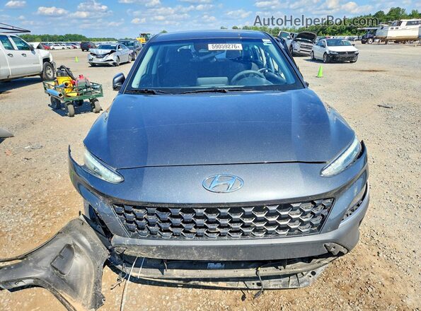 KM8K22AB3NU883084 2022 HYUNDAI KONA Gray Widok z przodu