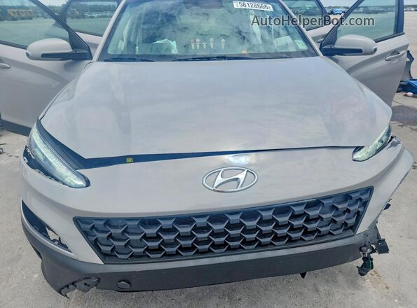 KM8K22AB3PU951340 2023 HYUNDAI KONA Gray Սալոնի հետևի տեսք