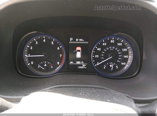 KM8K22AB5NU878243 2022 HYUNDAI KONA Gray Вид задніх сидінь