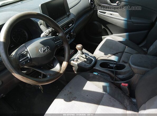 KM8K22AB5NU878243 2022 HYUNDAI KONA Gray Вид щитка приладів