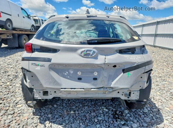 KM8K22AB6NU798370 2022 HYUNDAI KONA Gray უკანა ხედი