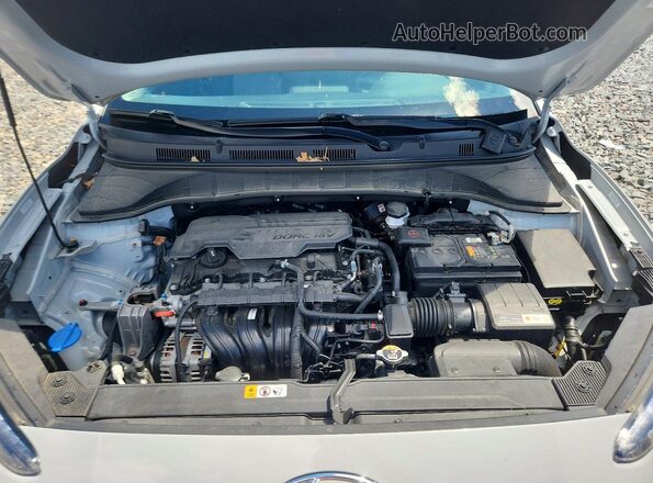 KM8K22AB6NU798370 2022 HYUNDAI KONA Gray უკანა სალონის ხედი