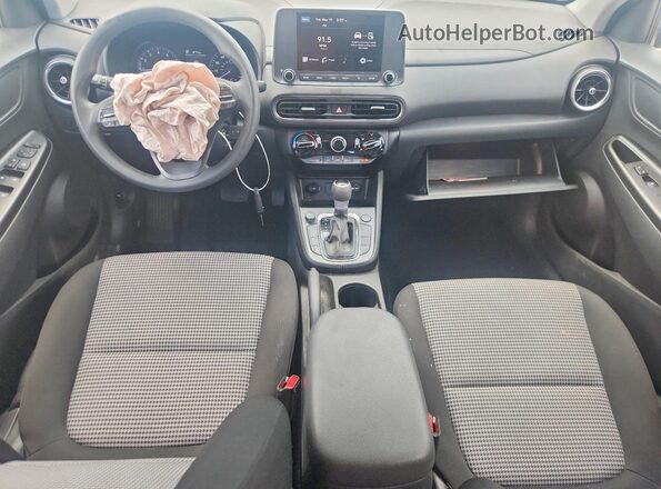 KM8K22AB6PU995638 2023 HYUNDAI KONA Blue Widok deski rozdzielczej